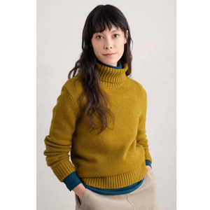 Seasalt Braque Lambswool Blend Roll Neck Jumper